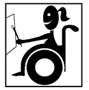 disabled wheelchair bound girl painting